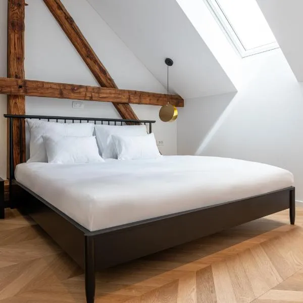 Villa Elizabeth - Mansard Apartment for 4, hotel v destinaci Slovinský Hradec