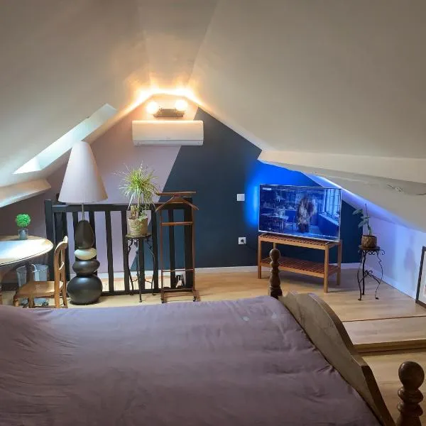 Studio à 15mn de Beaune, hotel in Saint-Loup-Géanges