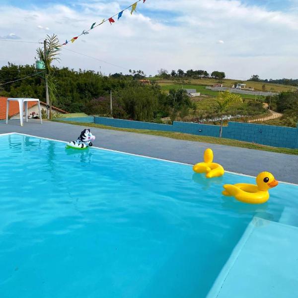 Espaço Mattigor, Chácara mil m2, piscina grande com prainha e vista deslumbrante