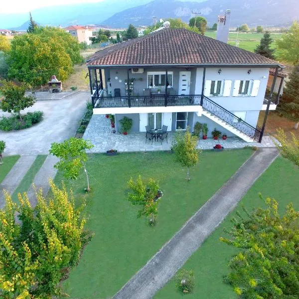 Meteora countryside villa, hotel Kalambákában