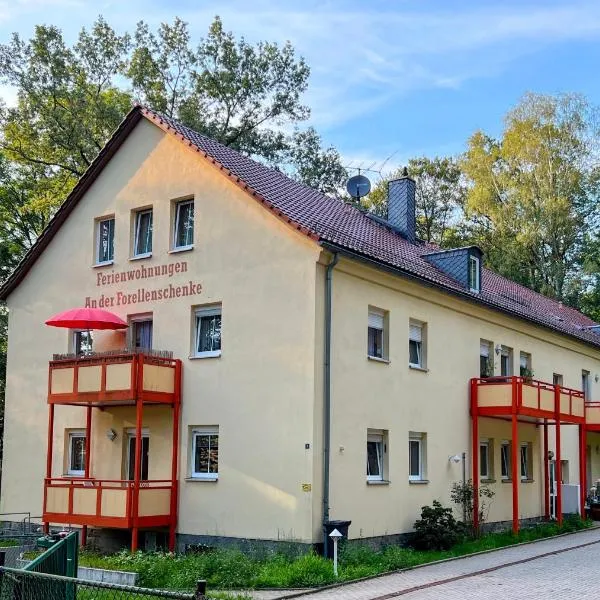 Ferienapartment "An der Forellenschänke", hotel v destinaci Sebnitz