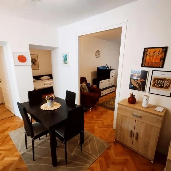 Fabulous Apartment "Central Sun" with Balcony and Park View, hotel v destinaci Knin