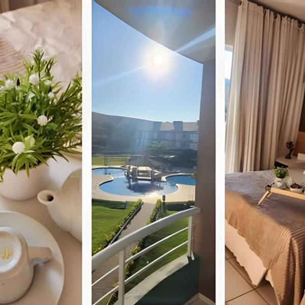 Aconchegante Flat B308 - Refúgio no Aldeia das Águas - Foto 2