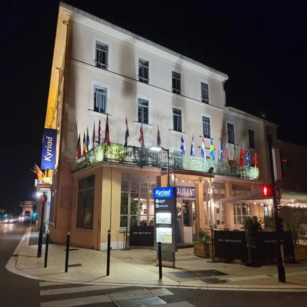 KYRIAD ORANGE Centre Ville - HOTEL & RESTAURANT & BAR - La Galerie d'Art des Princes - Provence Alpes Côte d'Azur - France - Proche A7-A9 - exit21- Châteauneuf-du-Pape Avignon Bollene Nimes - 24h-24h, hotel v Orange
