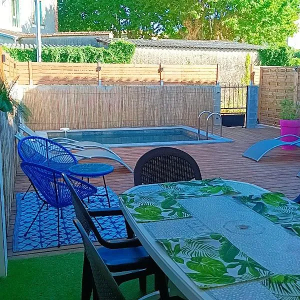 Villa Belles étoiles en Cévennes classée 3 étoiles avec piscine privée dans le Gard, hotel v destinaci Ribaute-les-Tavernes