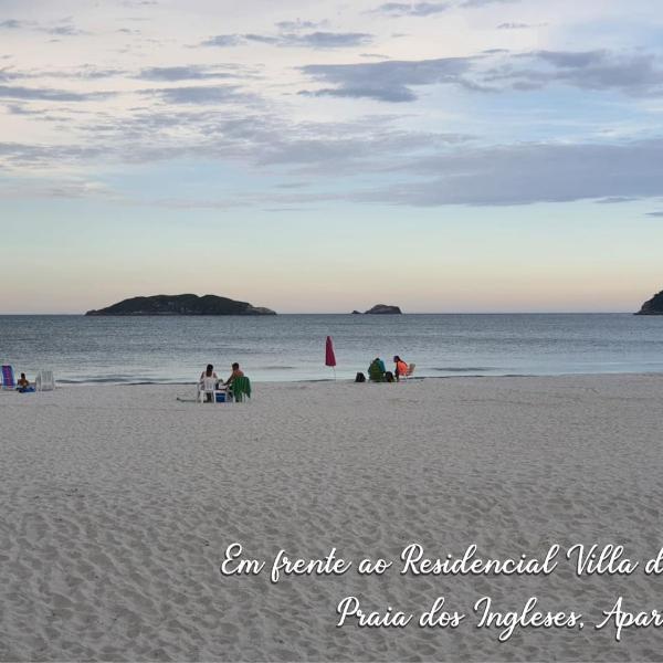 Apartamento 108 - de Frente para o Mar dos Ingleses - Pé na Areia - 4 Pessoas