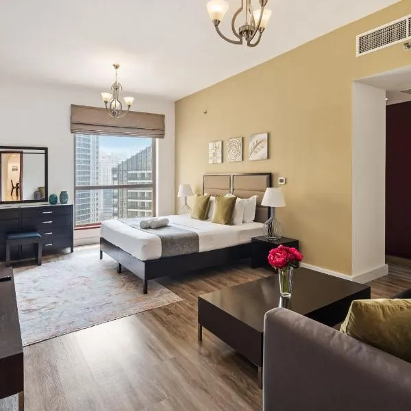 La Buena Vida Holiday Homes - Modern, Luxe & Spacious 4-Bed, Full Kitchen, near to Beach, Tram & Marina, hotel v Dubaji