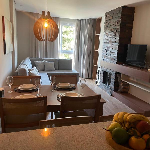 Lindo Flat no Serra Class com Piscina e Sauna