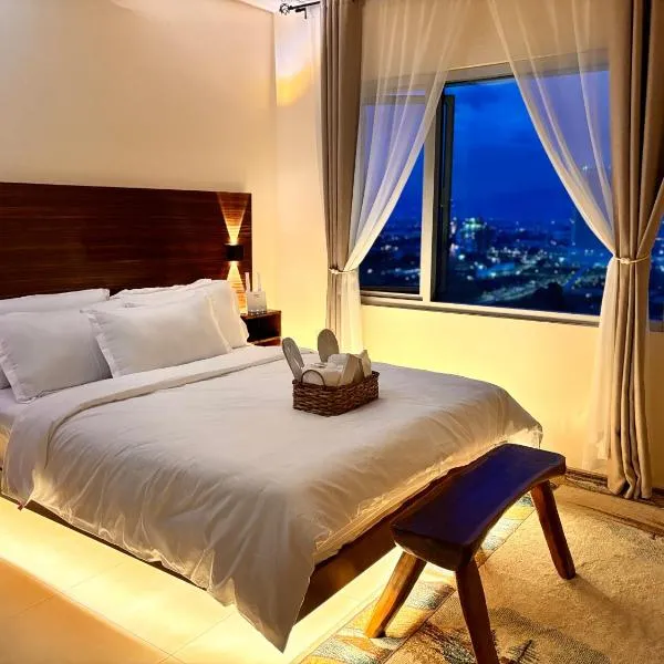 LA Amore Place Aspire Tower Nuvo City Libis, hotelli kohteessa Manila