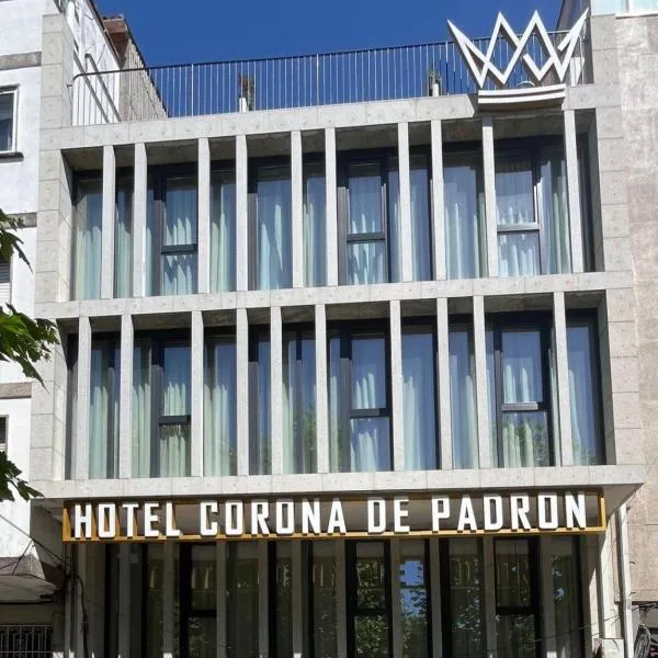HOTEL CORONA DE PADRÓN, hotel Padrónban