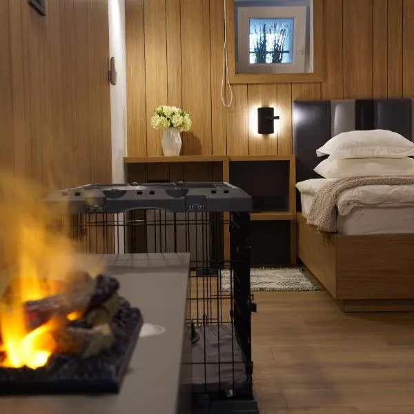Suita beli Labod: Medvode şehrinde bir otel