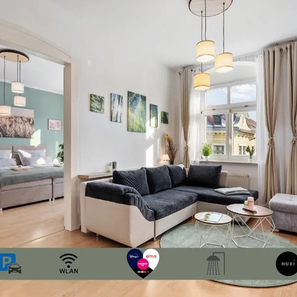 Neu Meißen Altstadt FamilyOase WLAN Netflix Magenta Disney, hotel a Meissen