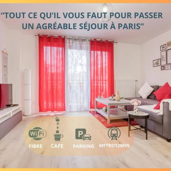 Luxueux Paris - Bagnolet - Les Lilas-Parking Gratuit โรงแรมในบันโยเล่