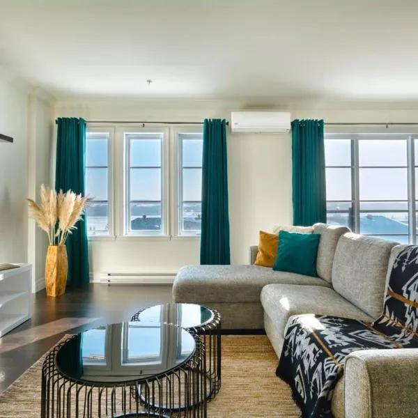 Le Chic Condo - chute Montmorency、Boischâtelのホテル