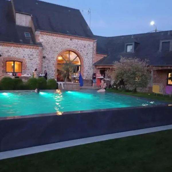 villa de luxe avec piscine et jacuzzi xxl, hotel v destinaci Dourlers