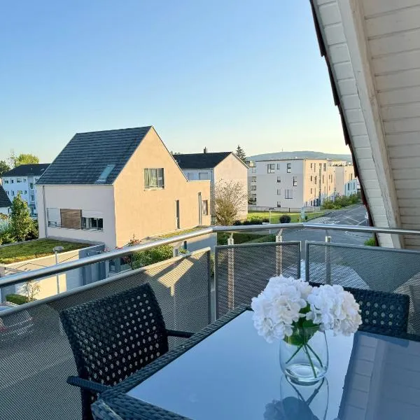 Exklusives Deluxe-Apartment RuheOase-mit Balkon-Parkplatz 7-24 Check-in, Hotel in Bad Nauheim