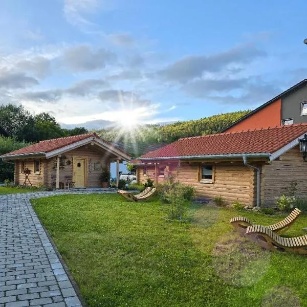 Chalet Hüttendorf 49 gradnord, hotel en Bayerisch Eisenstein