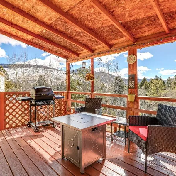 Colorado Vacation Rental with Deck and Mtn Views, hotel v destinaci Cripple Creek