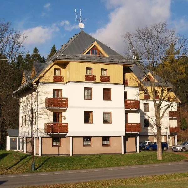 Rodinné Apartmány, hotel a Deštné v Orlických horách