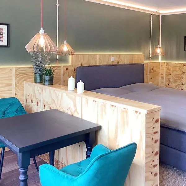 메어부슈에 위치한 호텔 Komfortquartier, Apartment mit Balkon, Nähe Messe Düsseldorf