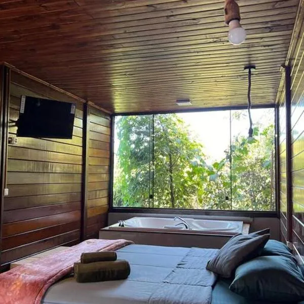 Encanto da Mata - Chalé Embaúba - Lavras Novas MG, hotel v destinaci Lavras Novas