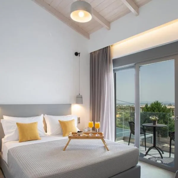 Aloft Luxury Villas Lefkada - Heated pool, hotel in Apolpaina