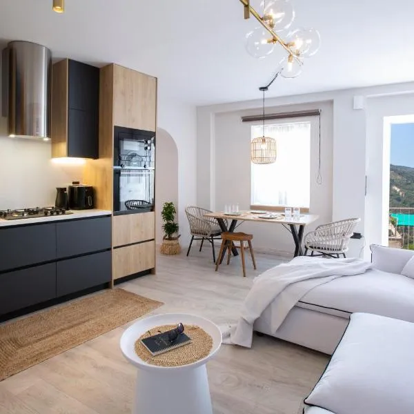 montem et mare Lefkada – hotel w mieście Exanthia