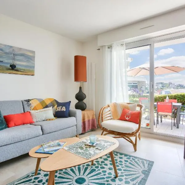 25m de la plage, vue mer, appartement pour 4、エルキのホテル
