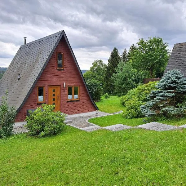 Finnhütte Wagner - Urlaub am Thüringer Meer, hotel v destinaci Bad Lobenstein