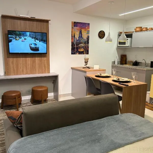 StudioX, perto de tudo, garagem, hotell i Juiz de Fora