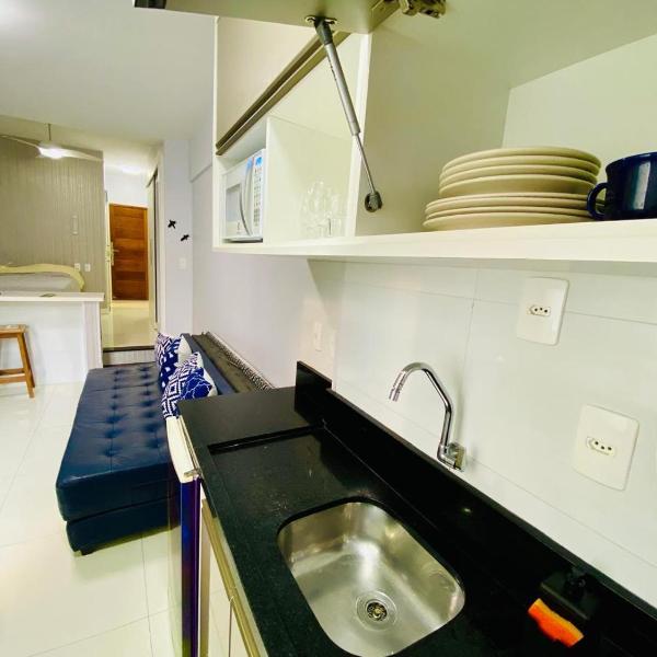 Flat na Barra - Localização privilegiada, beira mar - Foto 3