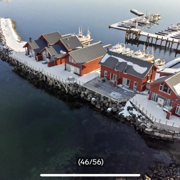 Nappstraumen Seafront Cabin, Lilleeid 68, hotel v destinaci Gravdal