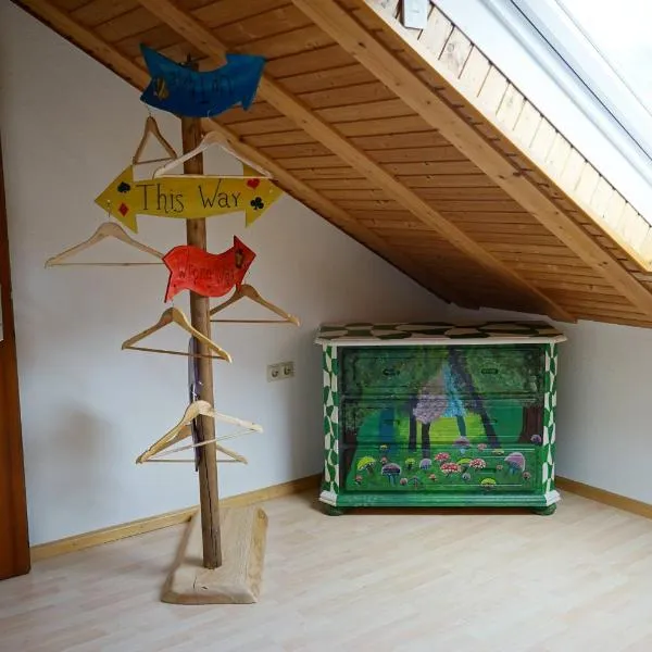 Märchenhafte Ferienwohnung mit Balkon - zwischen Schweiz und Südschwarzwald, hotel v destinaci Rechberg