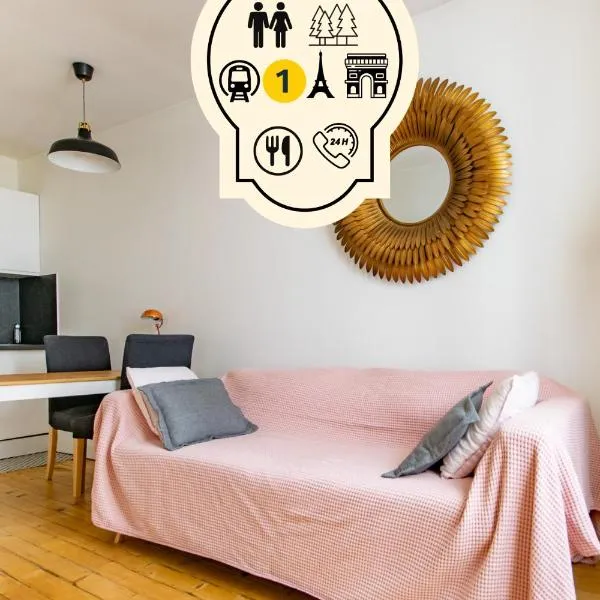 Cosy au Chateau et Bois Métro L1, hotel v destinaci Vincennes