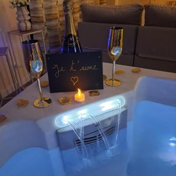 Le gîte romantique d'Agathe, hotel v destinaci Grumesnil