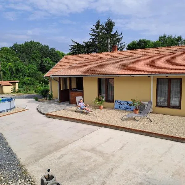 Rózsakert Apartman、Zalaszentgrótのホテル