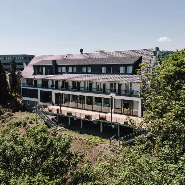 SI-View Doppelzimmer mit Stadtblick Zimmer 16 - Hotel, hotel v destinaci Siegen