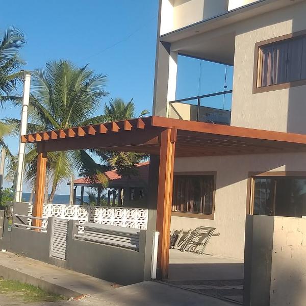 Casa de Praia, pé na areia Guaratiba Prado - Bahia