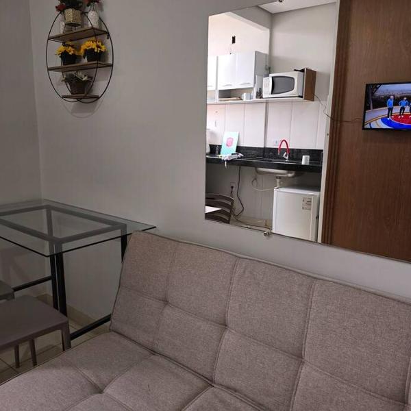 kitnet 103 com ar e 2 tv smart - Foto 3