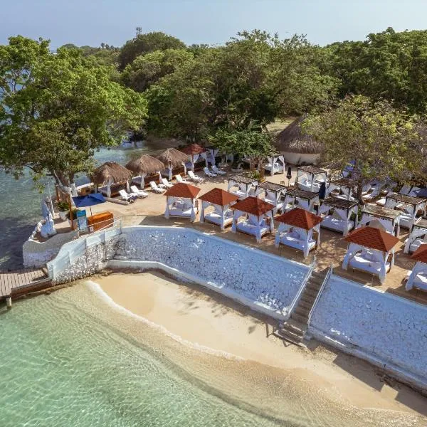 Bora Bora Beach Club Cartagena、グランデ島のホテル