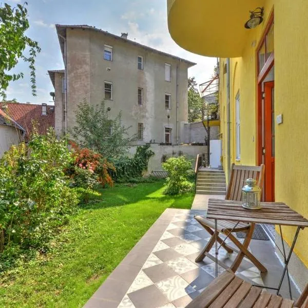 Castle hill garden studio, hotel v Budapešti