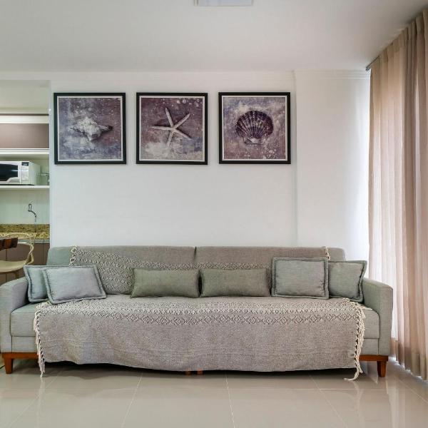 Apartamento 2 quartos sendo 1 suíte em Bombas - Foto 4