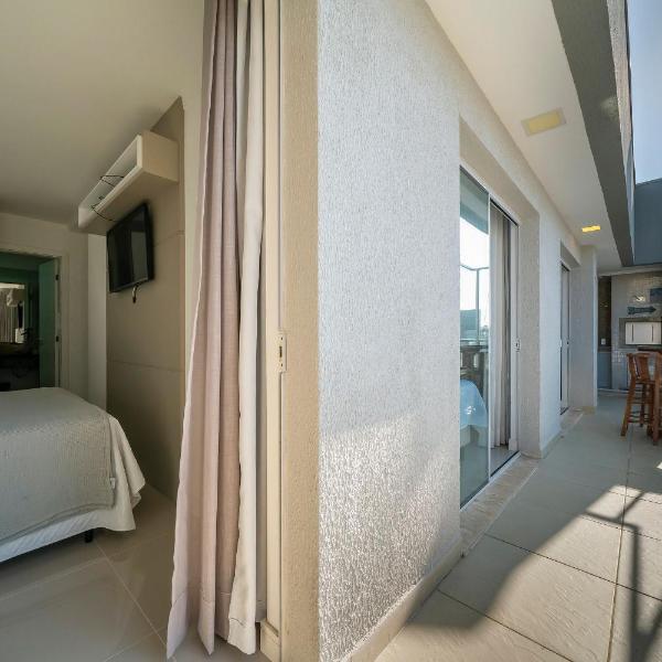 Apartamento 2 quartos sendo 1 suíte em Bombas - Foto 2