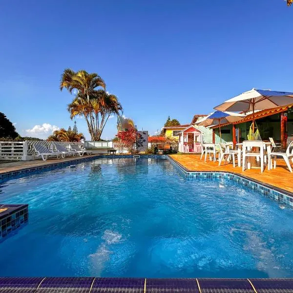 Chácara com piscina, churrasqueira, WiFi e quadra, hotel v destinaci Mairinque