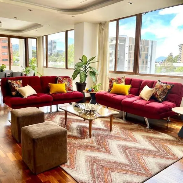 DP4 Spacious apartment, great views of the city, hotell sihtkohas Guatemala