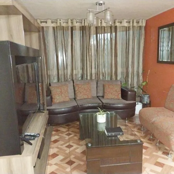 Amplio Departamento amoblado, Condominio Parques de la Huaca - San Miguel, hotel en Lima