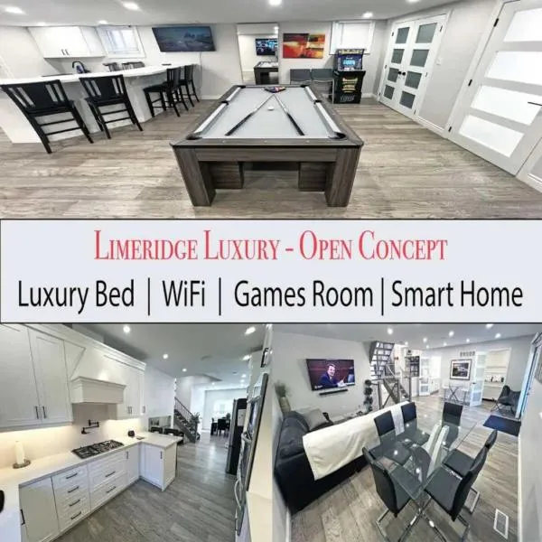Luxe Home Near Limeridge - Sleeps 11 - Pool, hotel v destinaci Hamilton