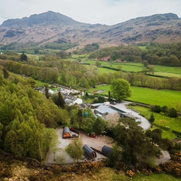 Cosy Glamping In the Eskdale Valley - Studio Lodges and Mega Pods、エスクデイルのホテル