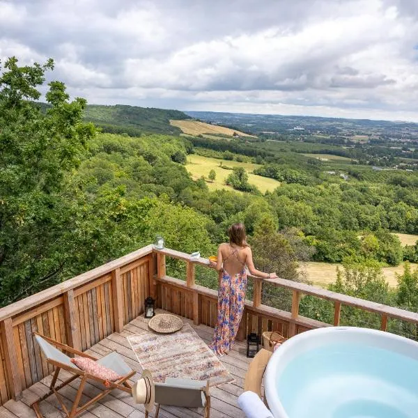 Les Coteaux - Lodges & Expériences, hotel em Laparade