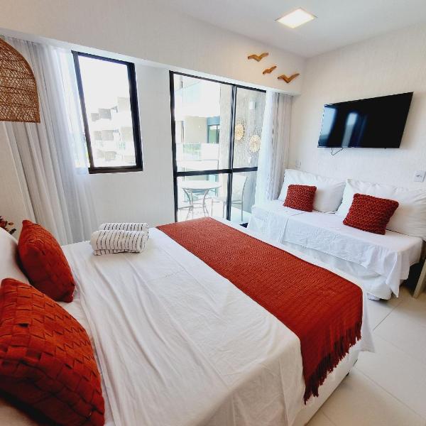 Charmoso Flat em Muro Alto - Perfeito para Casais – MAKIA B202 – Porto de Galinhas - By Anfitrião Legal - Foto 2
